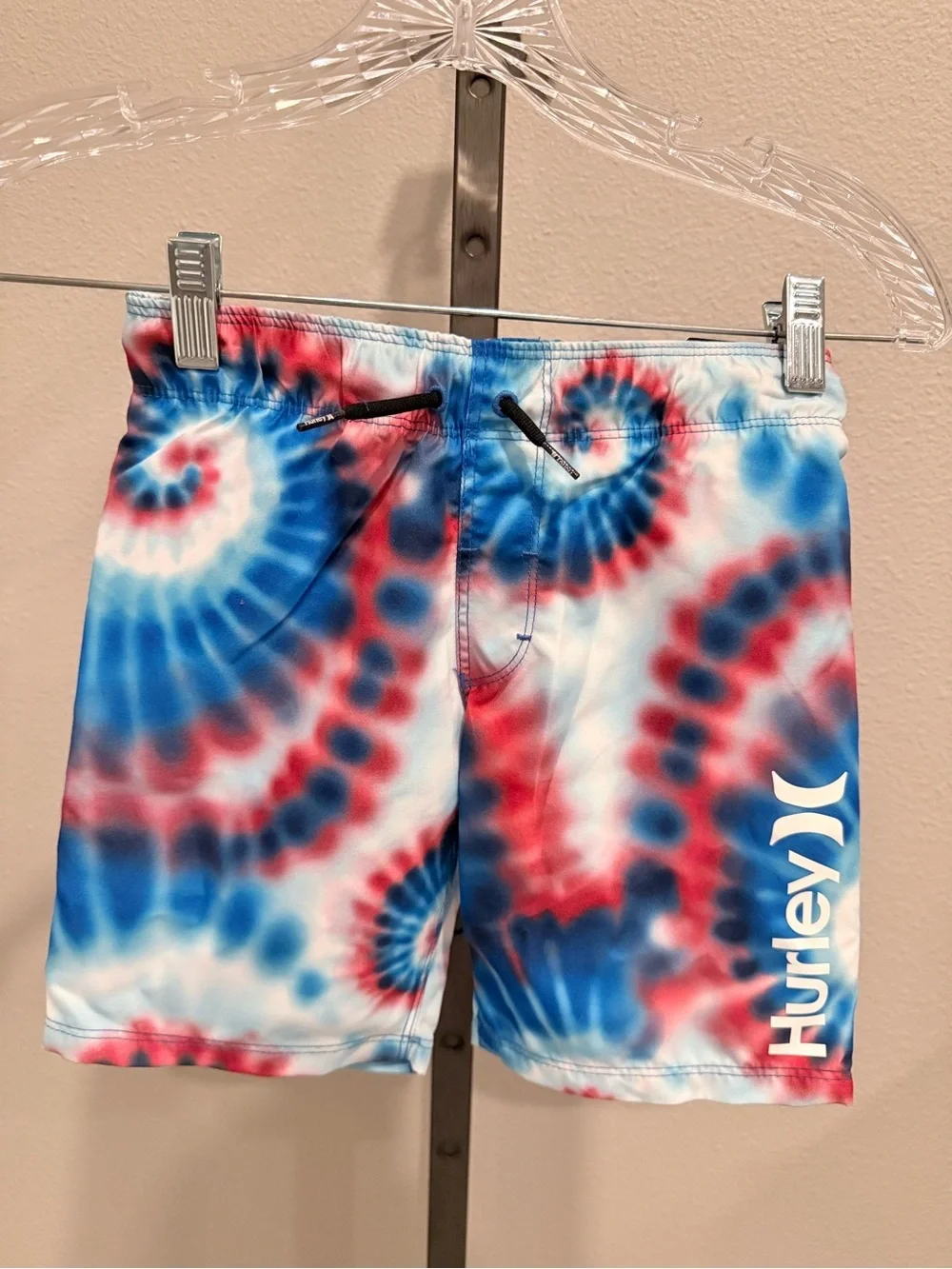 Hurley Boys' Americana Spiral Swim Trunks NWT size 5